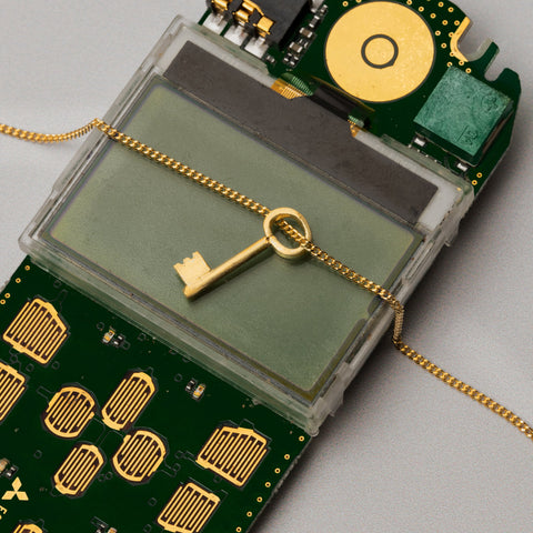 Key To Your Heart ketting goud