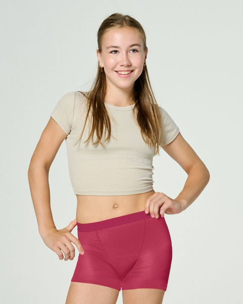 boyshort | hevig - 4 tampons ruby