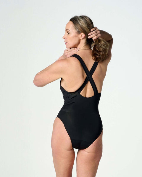 menstruatie zwemkleding - badpak | licht-gemiddeld - 1-2 tampons | dames