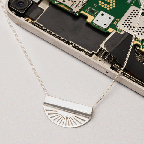 Eternal Sunshine ketting zilver