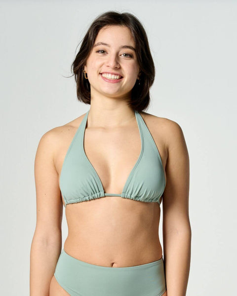 menstruatie zwemkleding set in een groene kleur voor dames