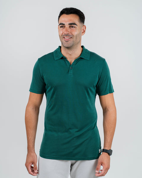 Performance Polo Canopy Green