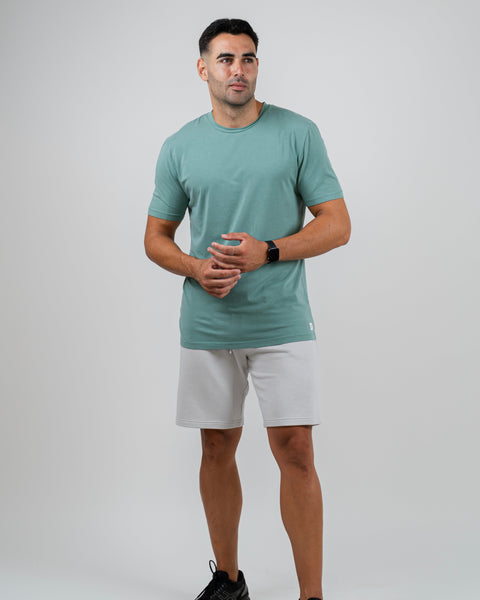 Athleisure Tee Muted Green