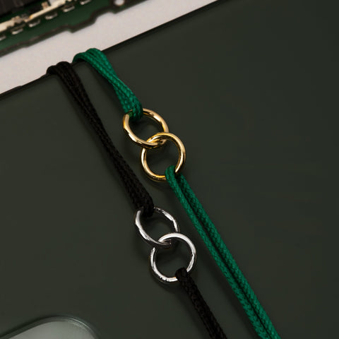 No Waste armband goud