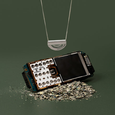 Bright Star ketting zilver