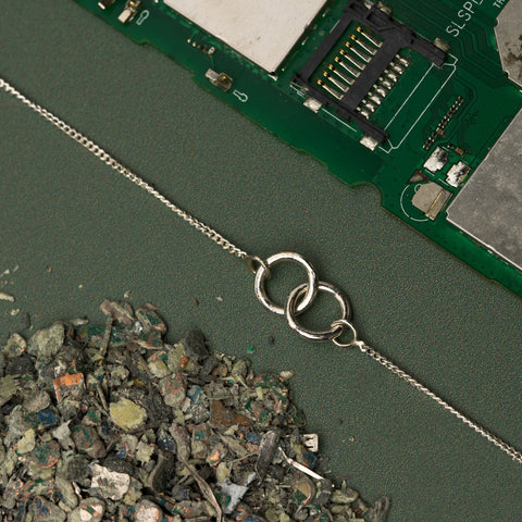 Eternal Connection armband zilver