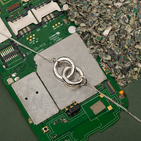 Eternal Connection ketting zilver Large