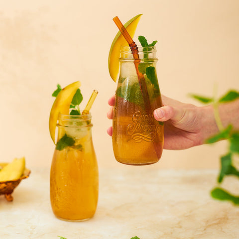Iced Tea | mango & groene thee | zomerdrankje | Doos met 6 stuks