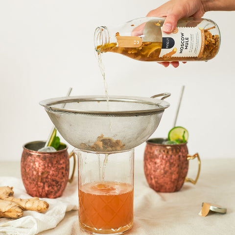 Cocktail | Moscow Mule | Ginger & Lemon | BIO | Doos met 8 stuks