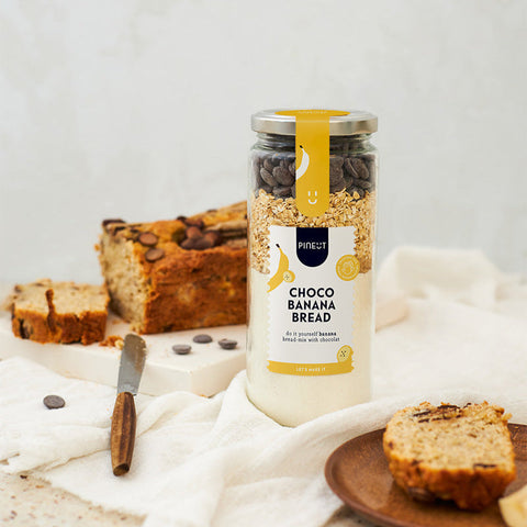 Bananenbrood | Cake | pot | Choco Banana Bread | Doos met 8 stuks