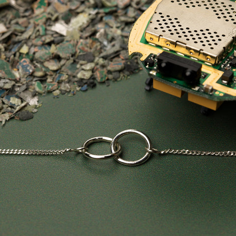 Eternal Connection ketting zilver Small