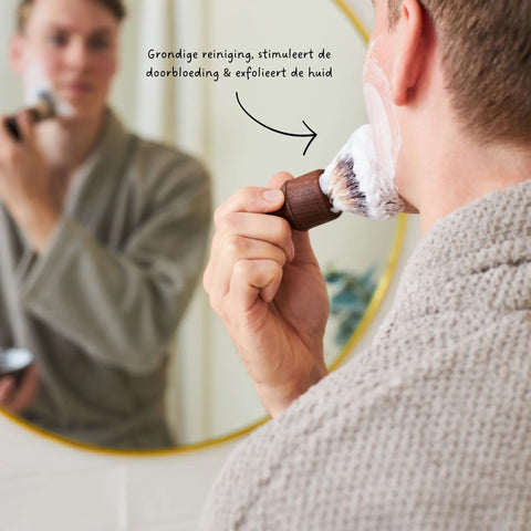 Scheerset Walnoothout