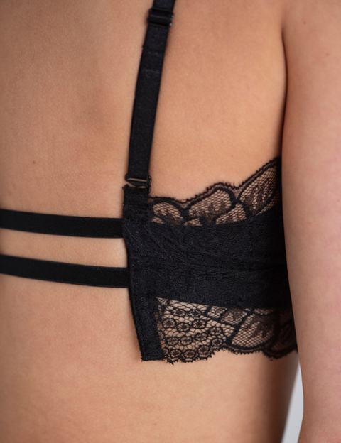 Savara Intimates | Willow Bra Black