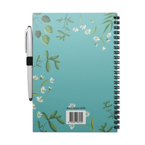 A5 erasable notebook Dear Daisy back cover