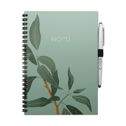 A5 erasable notebook Lovely Leaf front cover