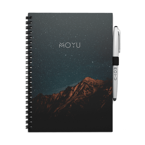 A5 erasable notebook Midnight Mountain front cover