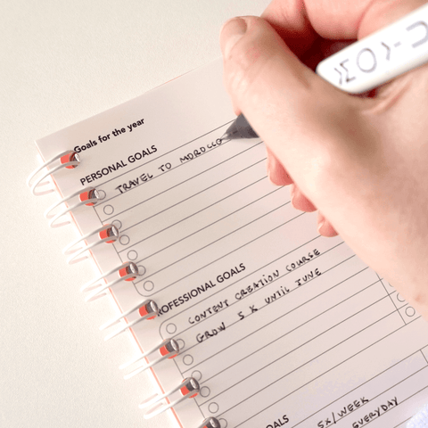 Erasable Agenda A5 - Pitch Black