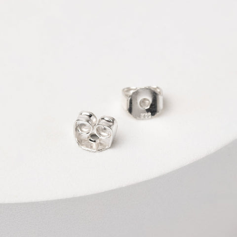 Together as One oorstekers - zilver