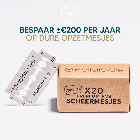 100 Navulmesjes Double Edge – Voor Safety Razor