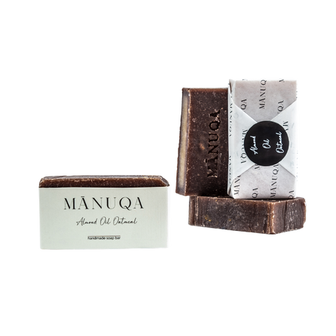 Almond Oil Oatmeal Soap Bar