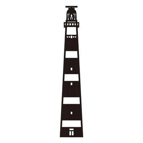Ameland Bornrif stadstoren vuurtoren eiland zwart Binthout