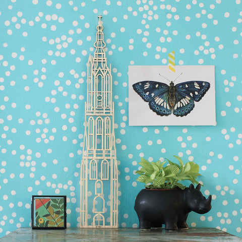 Stadstoren Onze Lieve Vrouwetoren Amersfoort Nederlands hout FSC 100%