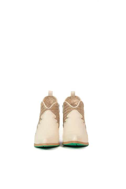 Atlantis Vegan Ankle Boots Beige