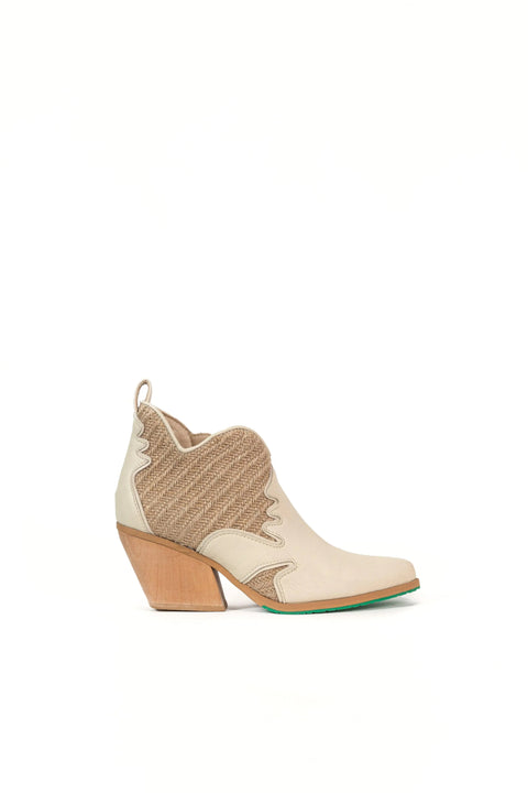 Atlantis Vegan Ankle Boots Beige