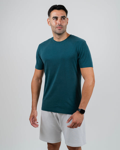 Athleisure Tee Storm Green