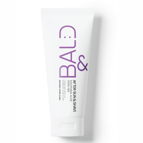Bald Head Shaving:  Bald& After-Sun & Shave. 200ml.