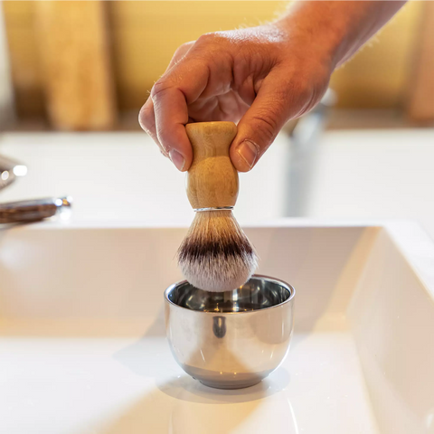 Scheerkwast Natural Wood