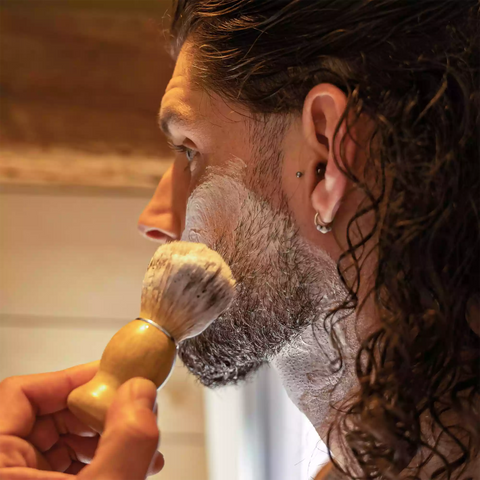 Scheerkwast Natural Wood