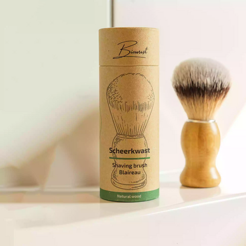 Scheerkwast Natural Wood