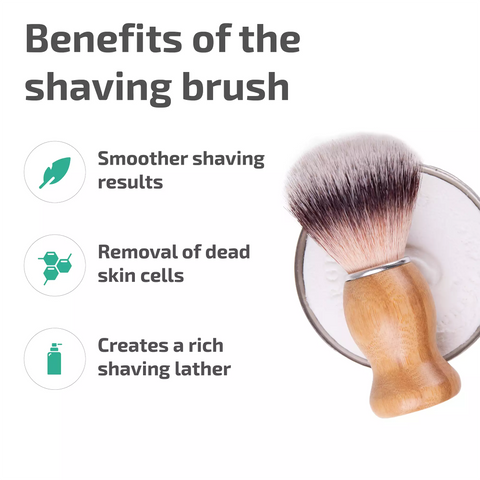 Scheerkwast Natural Wood