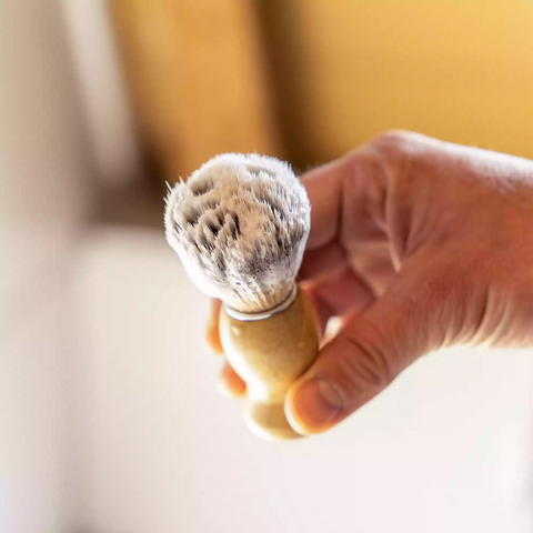 Scheerkwast Natural Wood