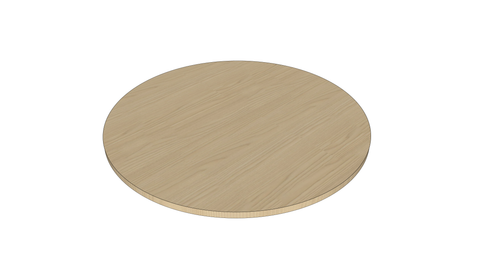 Tafelblad rond