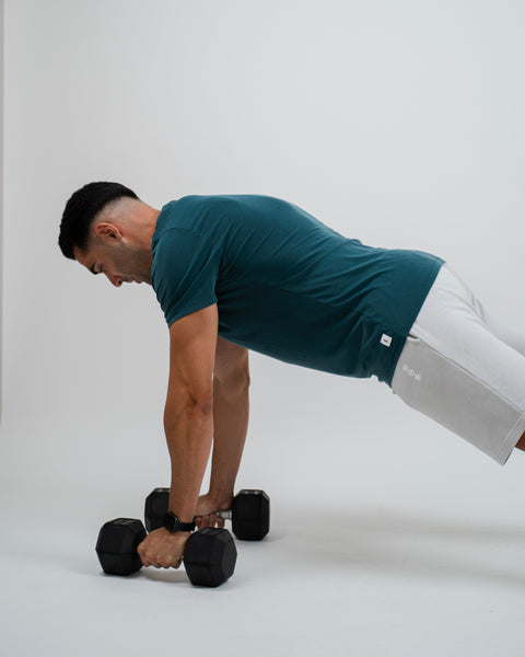 Athleisure Tee Storm Green