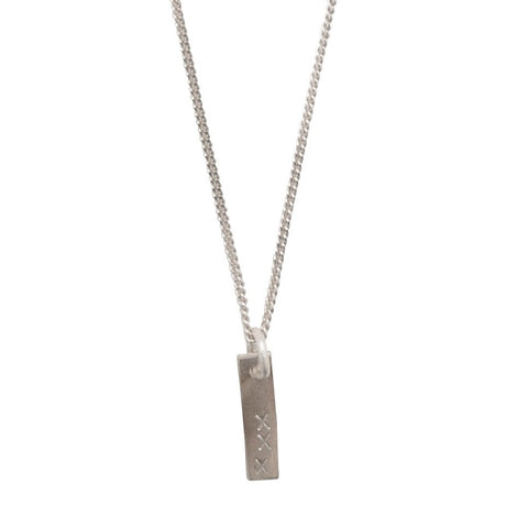 Kisses from Amsterdam ketting zilver