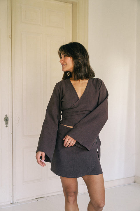Sri Skirt Brown