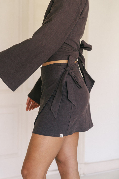 Sri Skirt Brown