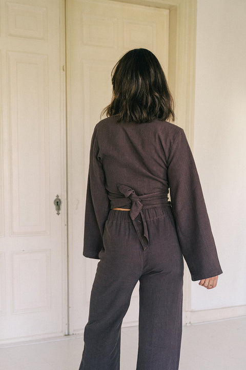 Line Top Brown