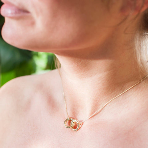 Eternal Connection ketting goud Large