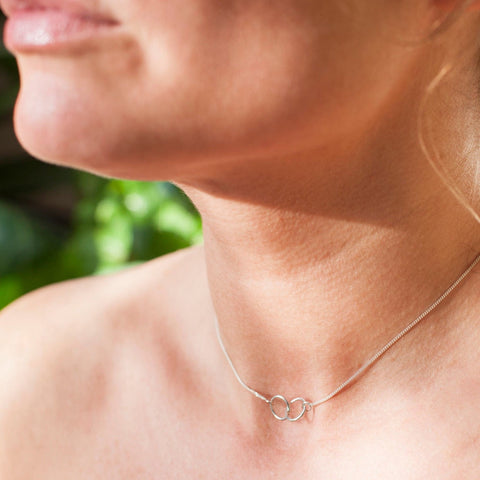 Eternal Connection ketting zilver Small