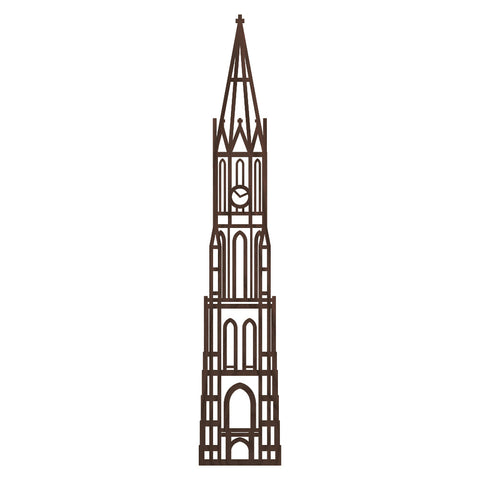XXL Stadstoren Nieuwe Kerk Delft Nederlands zwart FSC 100%