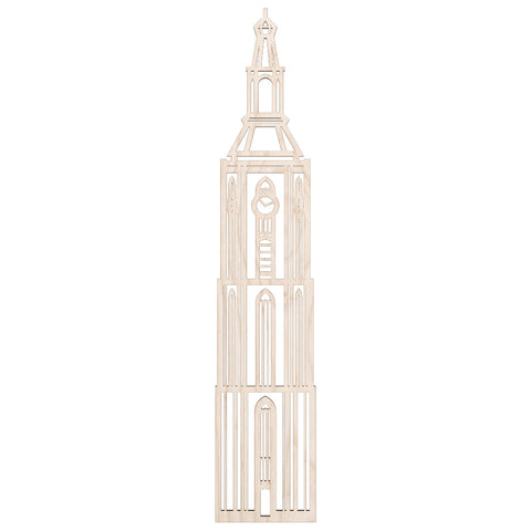 XXL Stadstoren Sint Jacobskerk Den Haag Nederlands hout FSC 100%