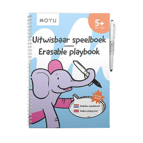 2-in-1 Erasable Kid's Playbook