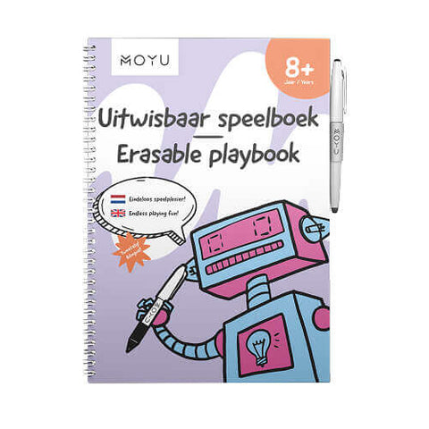 2-in-1 Erasable Kid's Playbook