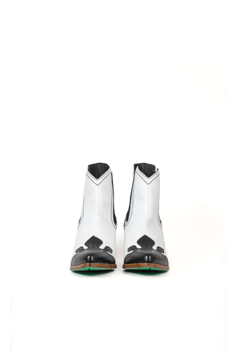 Duke Chelsea Boots Black & White