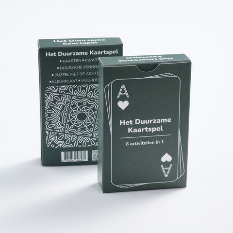 Duurzaam Cadeaupakket - Scheurkalender, Kaartspel, en Fleslight