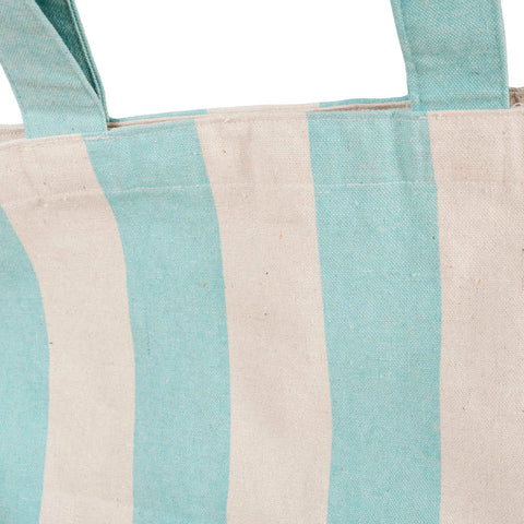 No-Waste MINT Shopper of Strandtas - Gemaakt van gerecycled bedlinnen